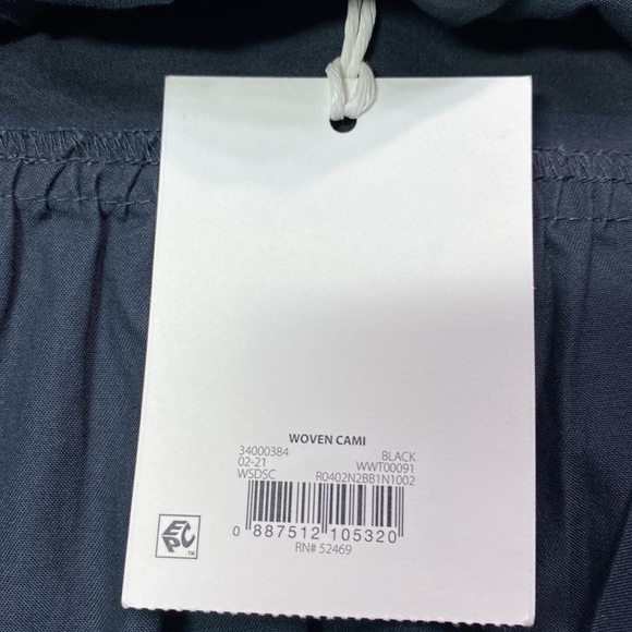 Free Assembly Women's Black Woven Seamed Cami Top
Size S - Picture 10 of 11